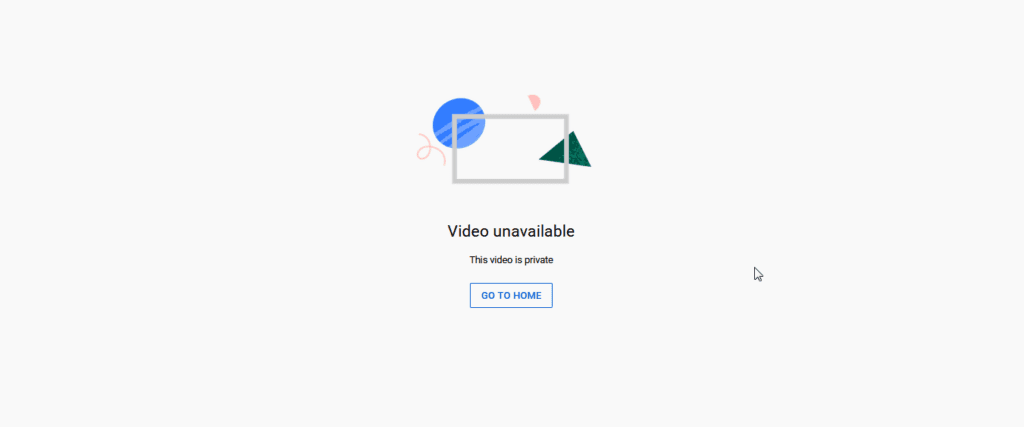 You Tube - Video Unavailable - This Video Is Private