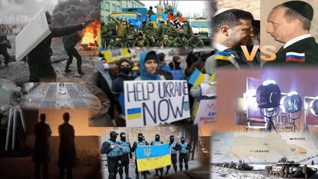 The illusion Warfare : The Russia And Ukraine Staged War