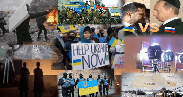 The illusion Warfare : The Russia And Ukraine Staged War