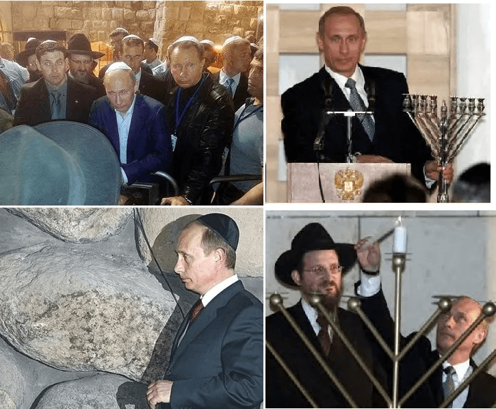 PUTIN A ROTHSCHILD-CONTROLLED CHABAD JEWISH GRAND MASTER PUT IN POWER TO USHER IN ANTI-CHRIST