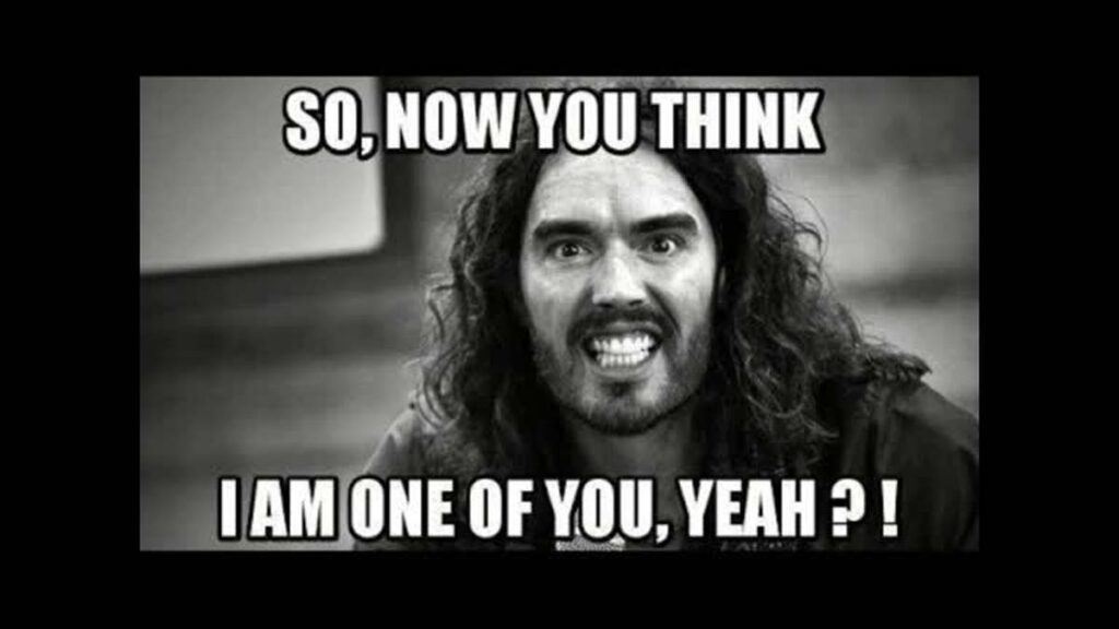 I See Gatekeepers Russel Brand.