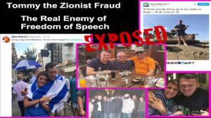 Tommy Robinson Mossad Zionist Exposed feat comP.