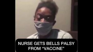 Nurse From TN warns of Vaccination Reactions as she now suffers suffers from Bells Palsy