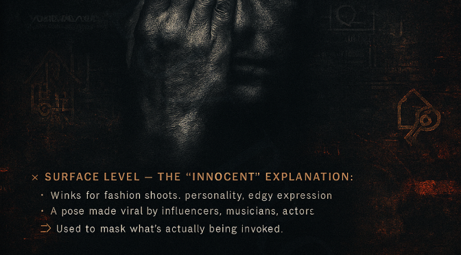 The One-Eye Sign: Its Origins and Occult Meaning