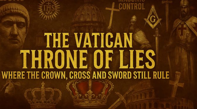 The Vatican Throne Of Lies Where The Crown, Cross and Sword Still Rule