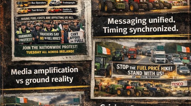 Unmasking the Agenda – Farmers Fuel Protests in Ireland and the Global Elite’s Plan